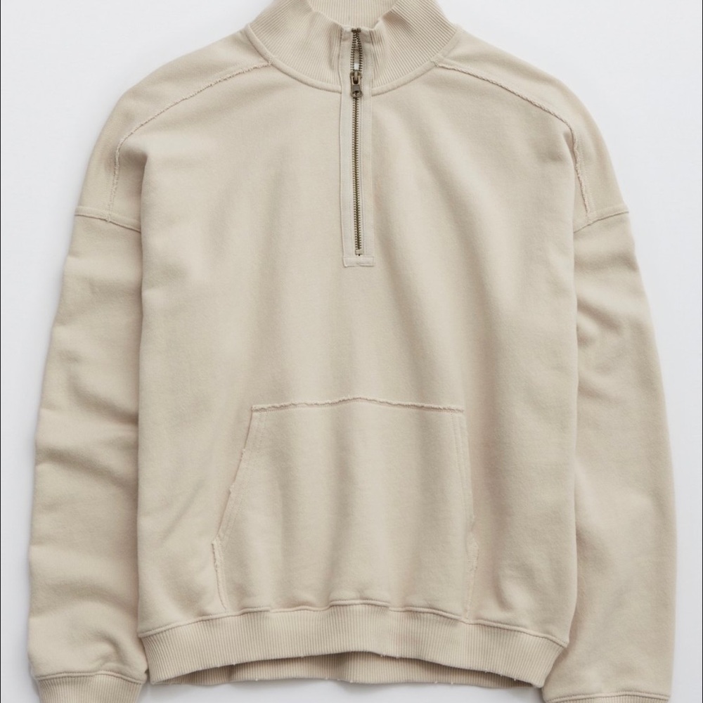Aerie Everyday Quarter Zip Sweatshirt